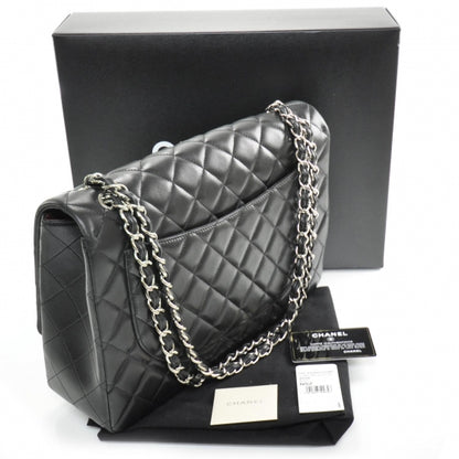 Chanel Lambskin Maxi Single Flap Black SHW 3 of 11