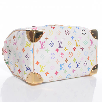 Louis Vuitton Monogram Multicolor Speedy 30 White 4 of 8