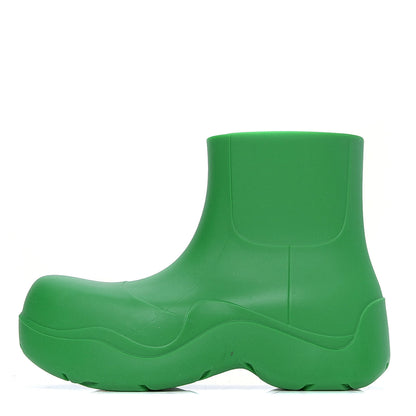 Bottega Veneta Rubber Puddle Ankle Boots 37 Grass 1 of 6