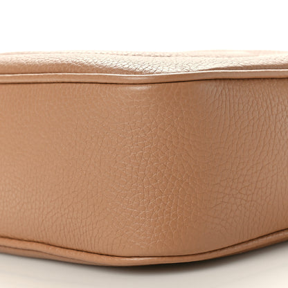 Gucci Pebbled Calfskin Small Soho Disco Bag Camelia 10 of 10