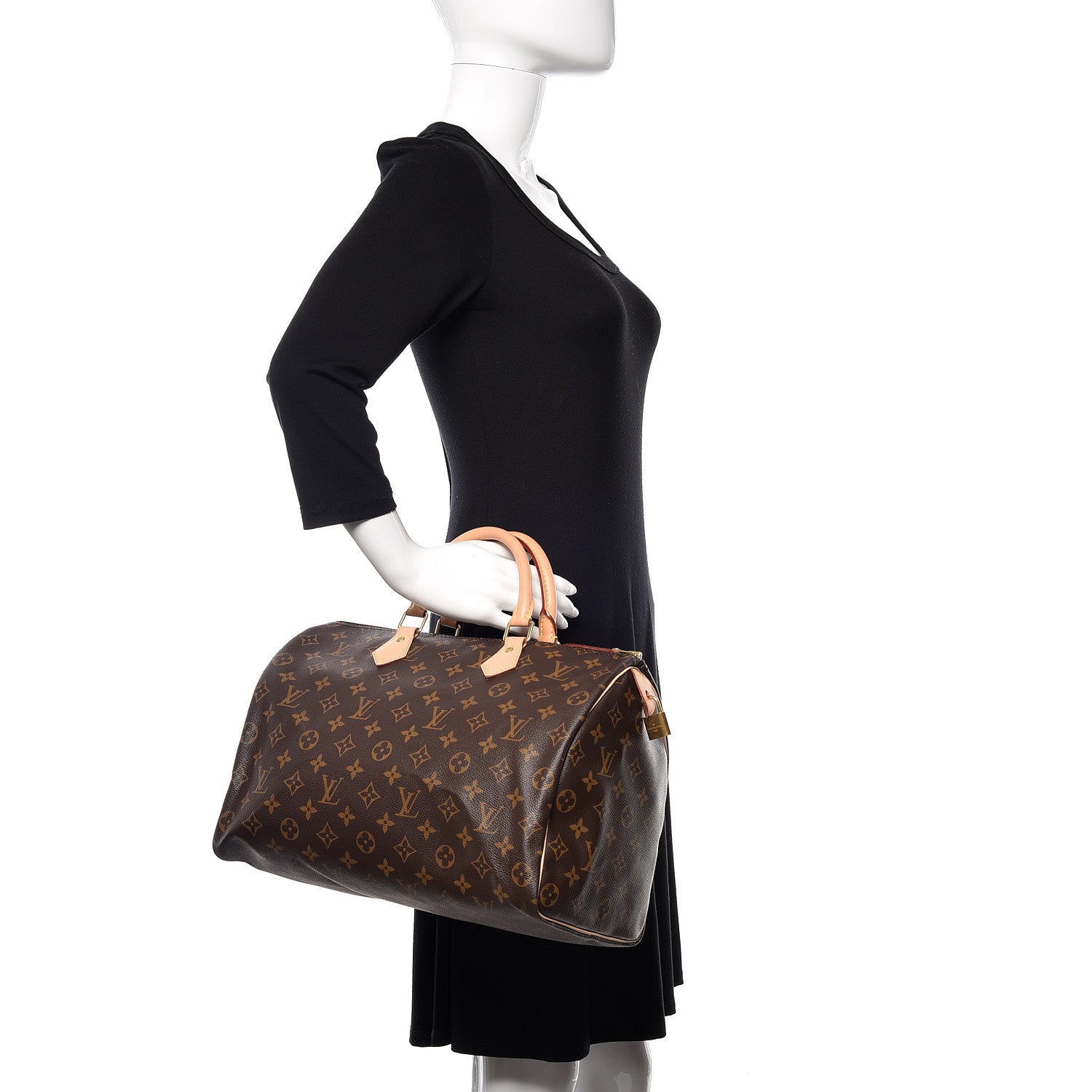 Louis Vuitton Monogram Speedy 35 2 of 11