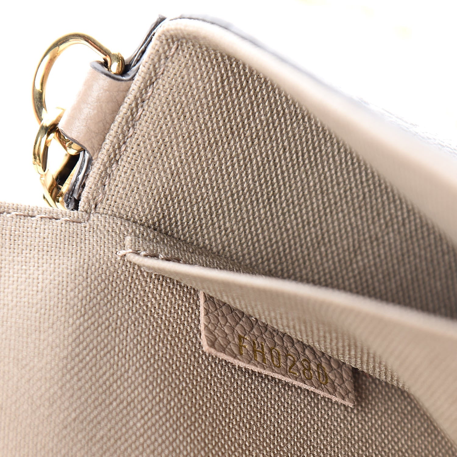 Louis Vuitton Empreinte Pochette Felicie Chain Wallet Tourterelle 7 of 12