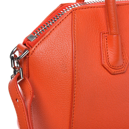 Givenchy Sugar Goatskin Mini Antigona Burnt Orange 11 of 13