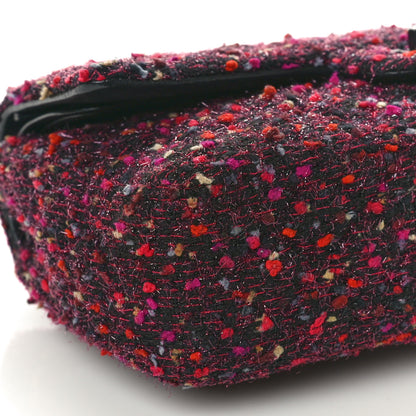 Chanel Tweed Quilted Medium Double Flap Multicolor 9 of 12