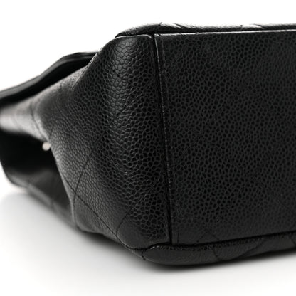 Chanel Caviar Maxi Single Flap Black 9 of 12