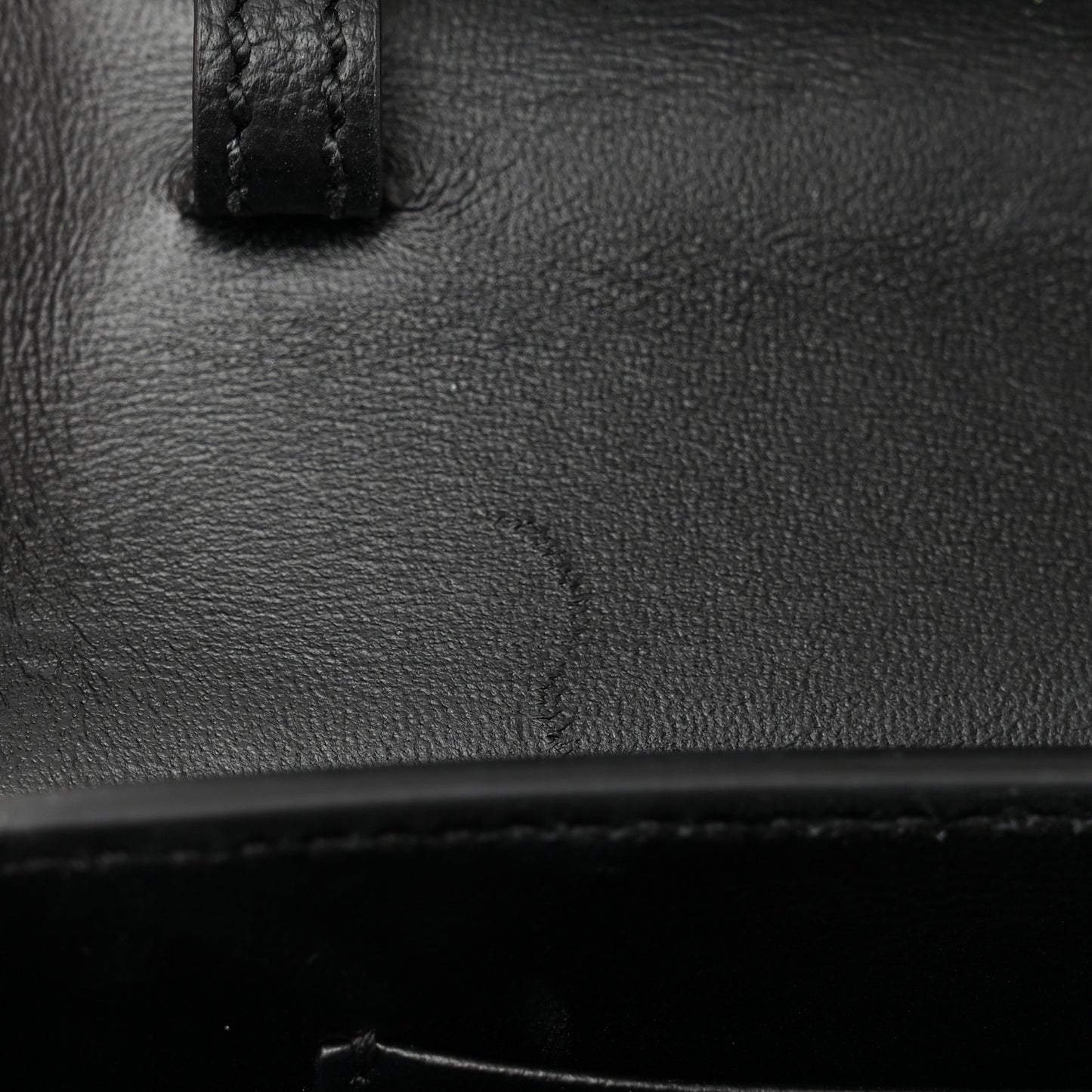 Grained Calfskin Mini La Medusa Bag Black