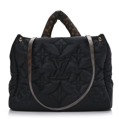 Louis Vuitton Econyl Monogram Pillow Giant Onthego MM Black 1 of 10