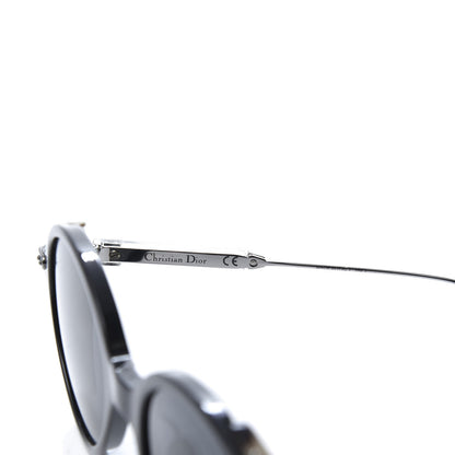 Christian Dior Acetate Umbrage Round Sunglasses Tortoise Black 6 of 8