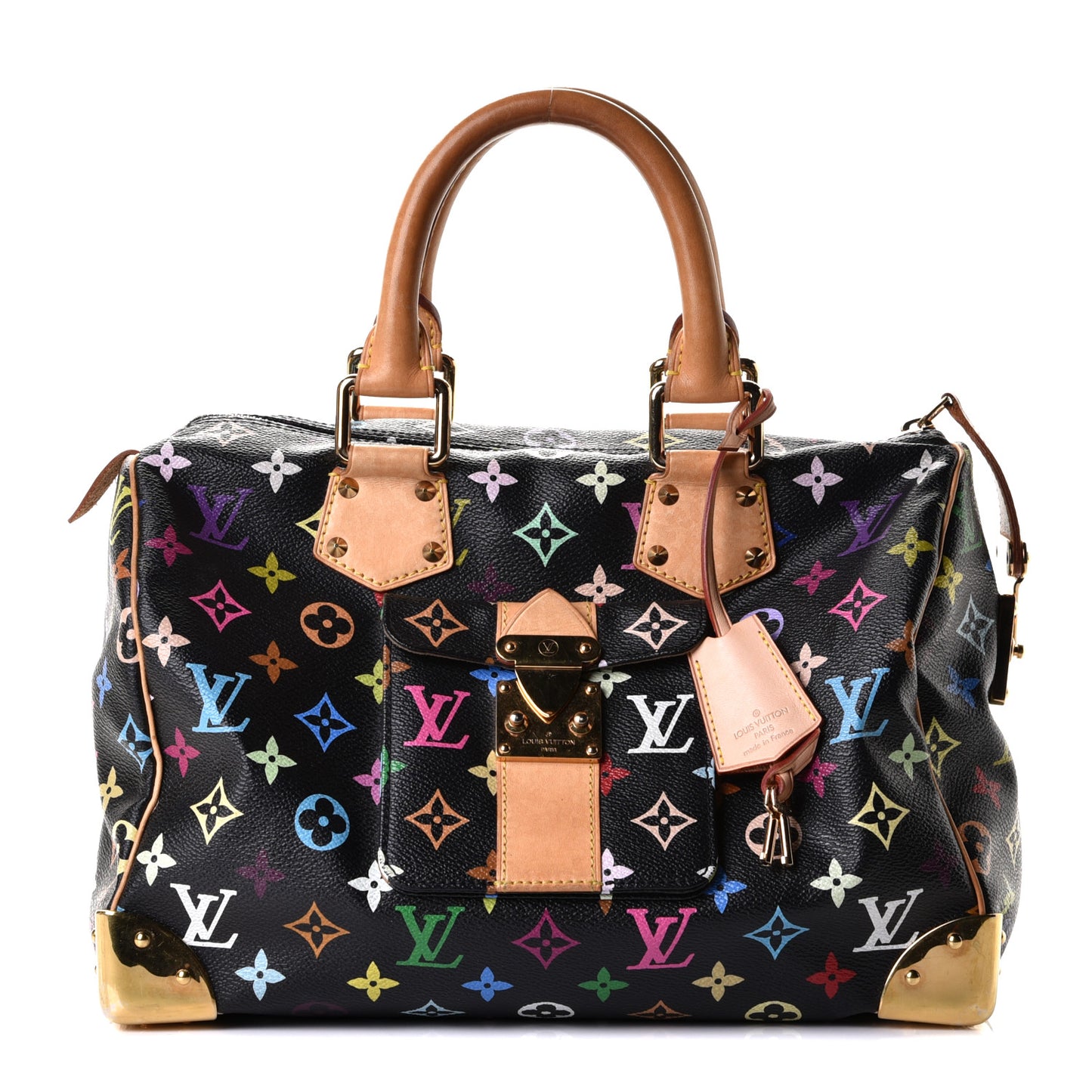 Monogram Multicolor Speedy 30 Black
