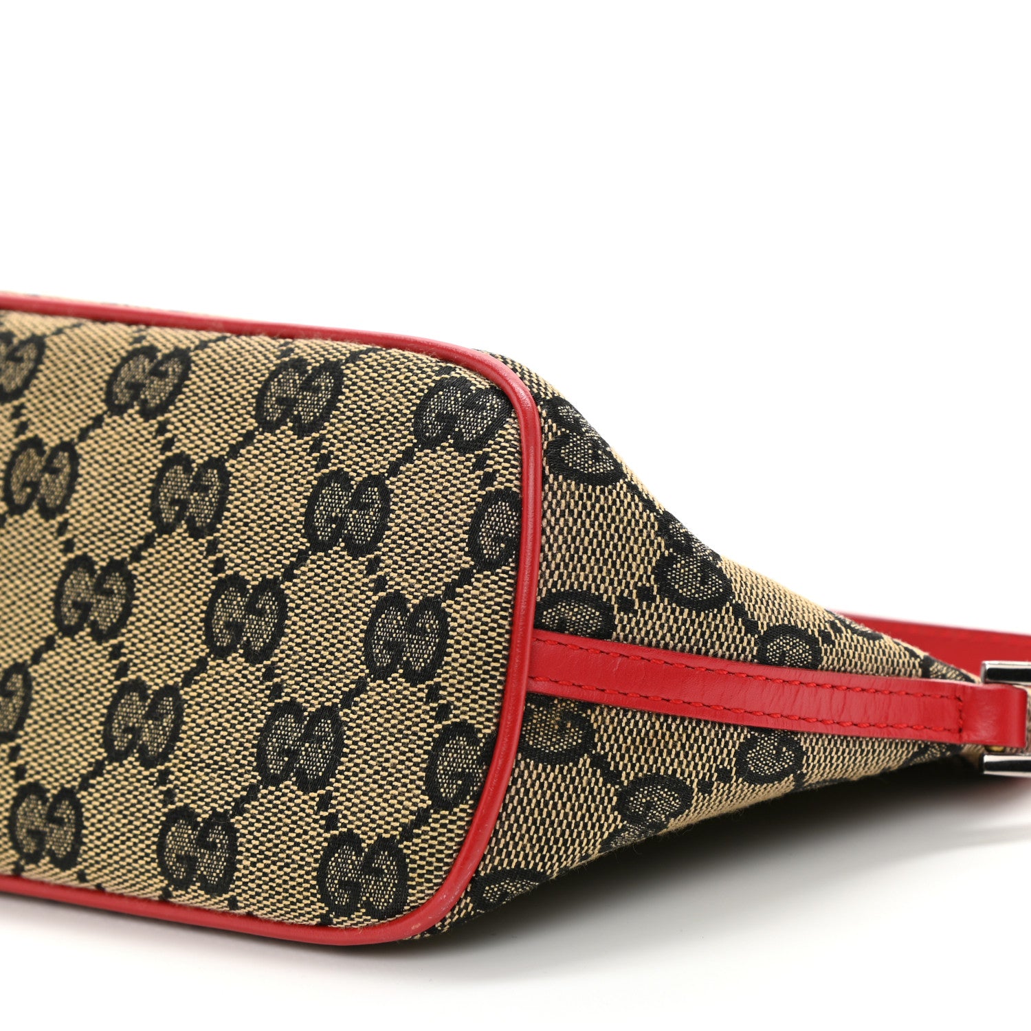 Gucci Monogram Boat Pochette Red 10 of 12