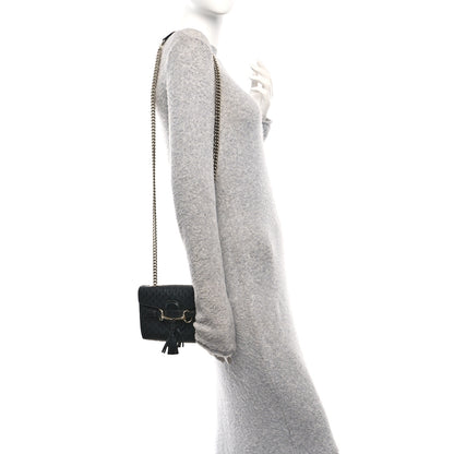 Gucci Microguccissima Mini Emily Chain Shoulder Bag Black 2 of 15