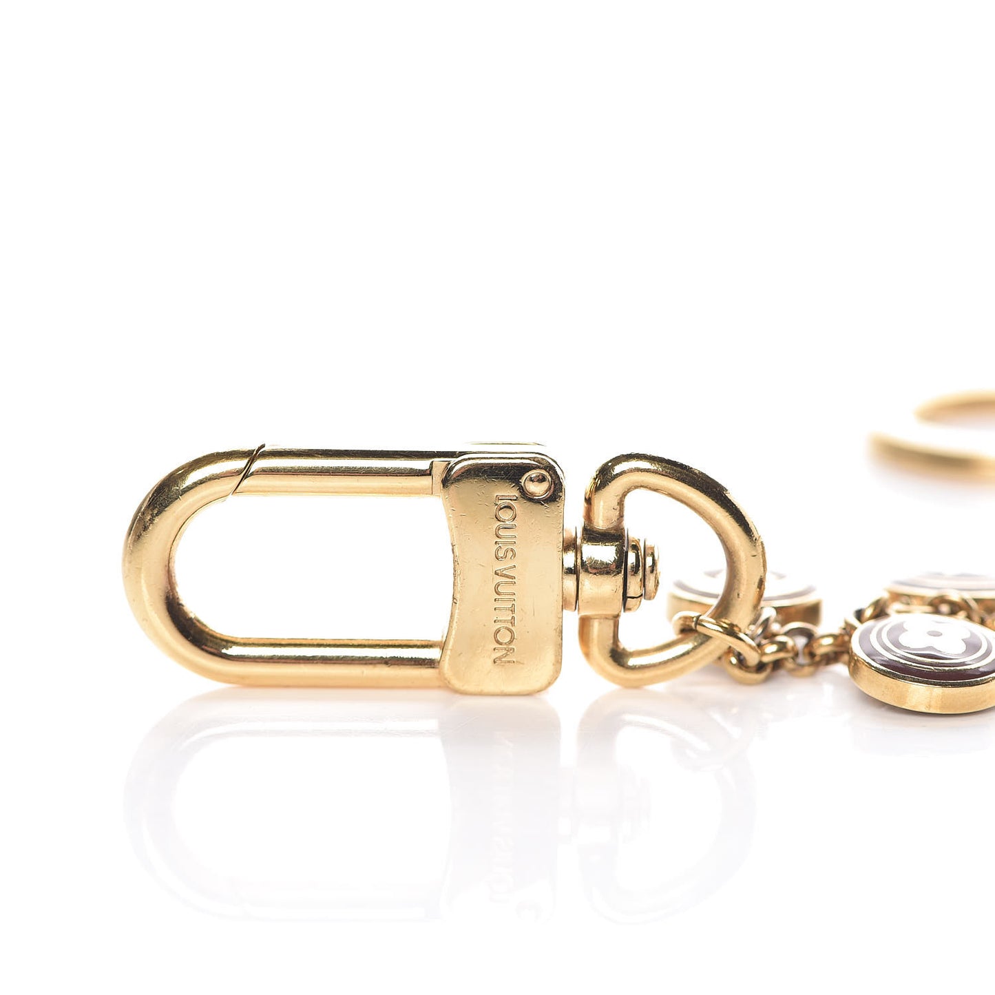 Pastilles Key Chain Bag Charm Brown