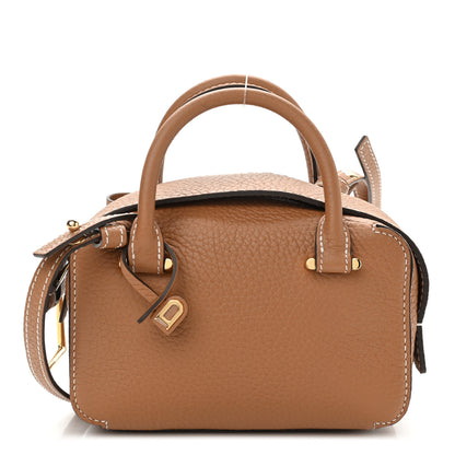Delvaux Taurillon Soft Nano Cool Box Satchel Vegetal Ivory 1 of 9