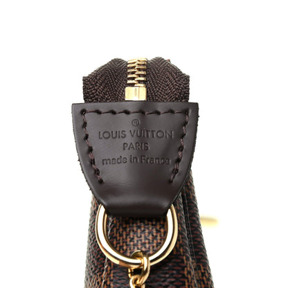 Louis Vuitton Damier Ebene Mini Pochette Accessories 7 of 8