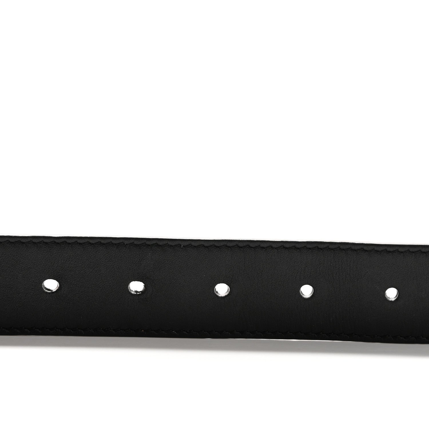 Gucci Calfskin Double G 30mm Belt 75 30 Black 5 of 8