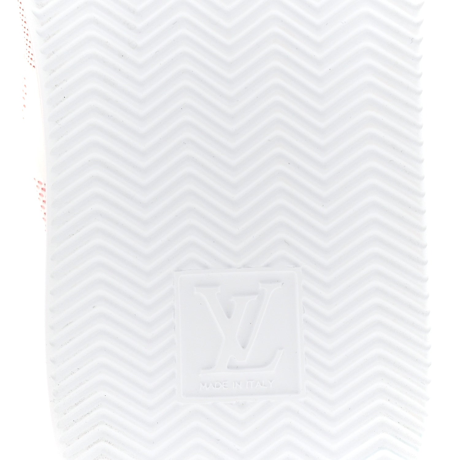 Louis Vuitton Damier Calfskin Mens Beverly Hills Sneakers 9 White Rouge 7 of 9