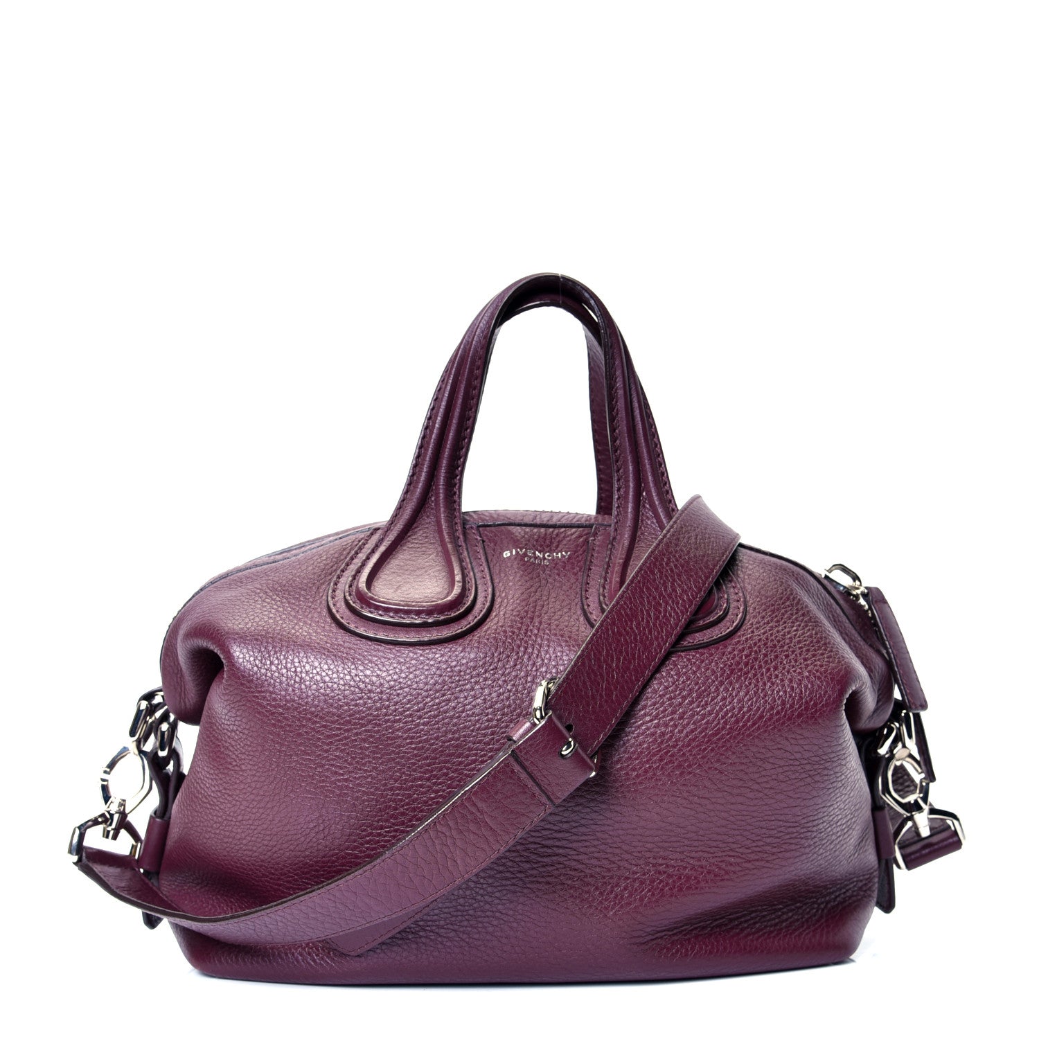 Givenchy Waxy Grained Calfskin Medium Nightingale Oxblood 1 of 4
