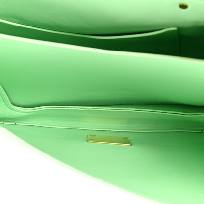 Bottega Veneta Calfskin Mount Envelope Bag Wasabi 5 of 15