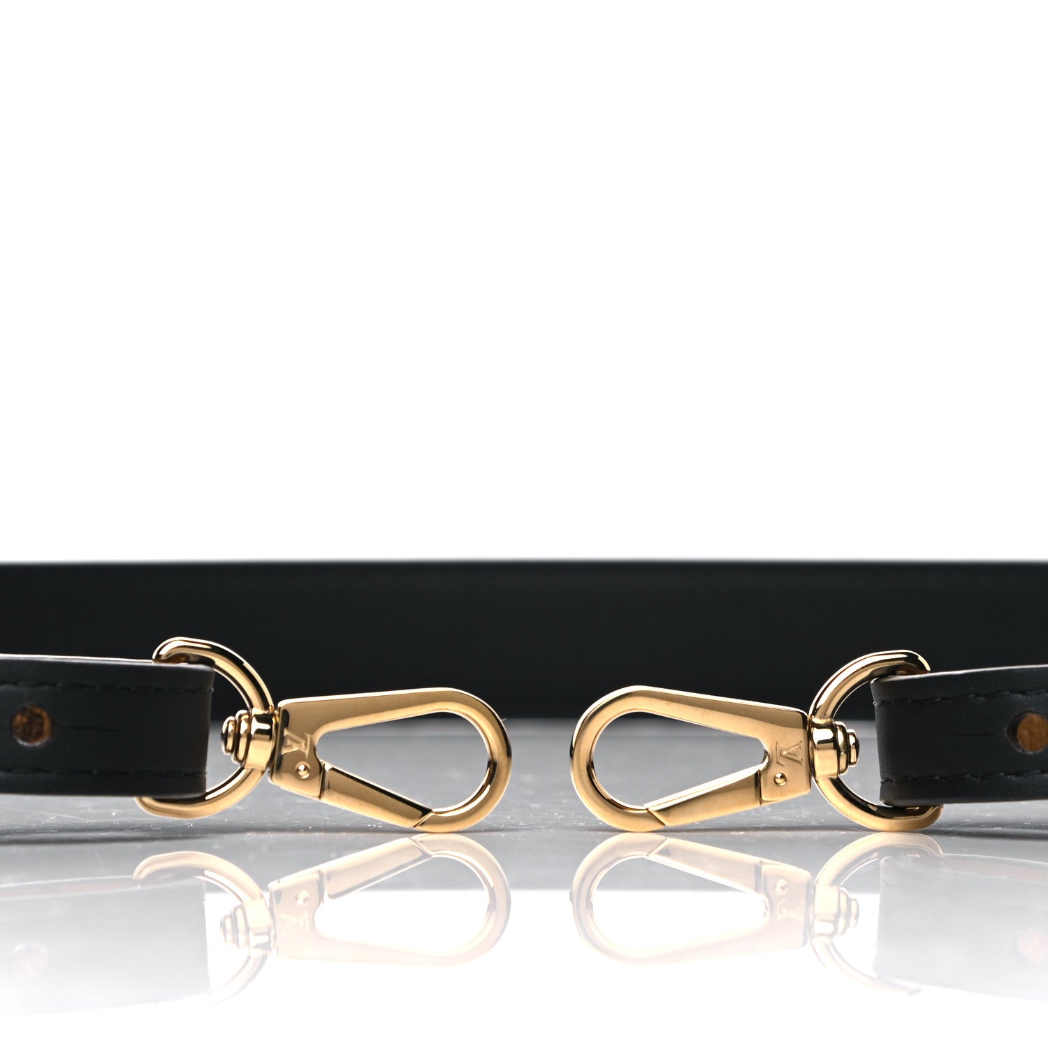Louis Vuitton Reverse Monogram Bandouliere Shoulder Strap XL Black 3 of 8