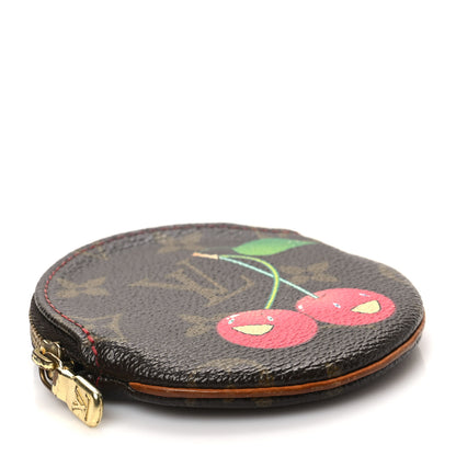 Louis Vuitton Monogram Cerises Round Coin Purse 4 of 8