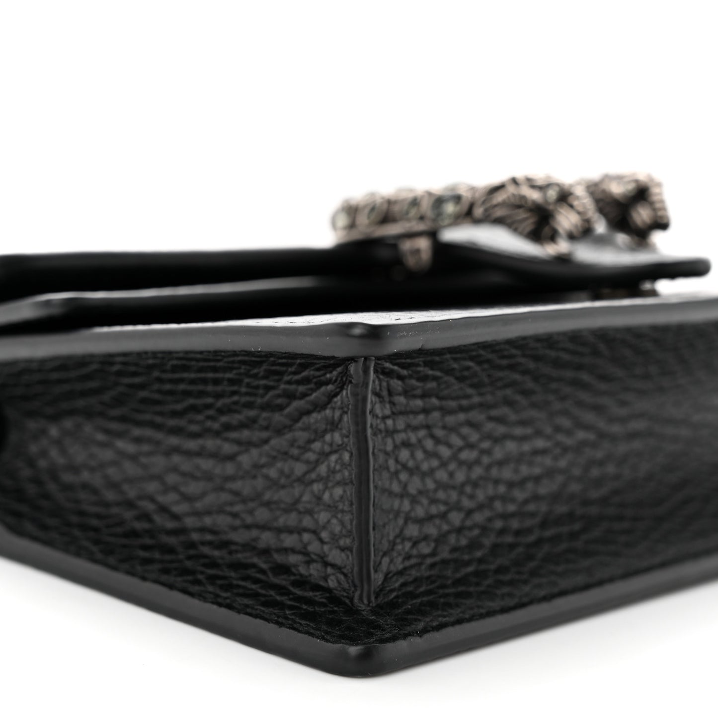 Calfskin Super Mini Dionysus Shoulder Bag Black
