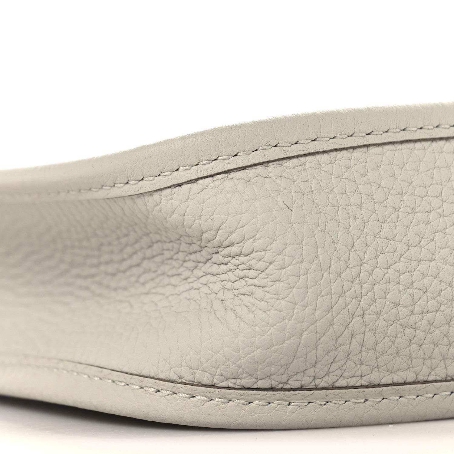 Hermes Taurillon Clemence Amazone Evelyne TPM Gris Perle Etain 9 of 10
