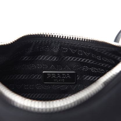 Prada Nylon Re-Edition 2005 Shoulder Bag Black 8 of 10