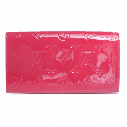 Louis Vuitton Vernis Sarah Wallet Rose Indien 3 of 7