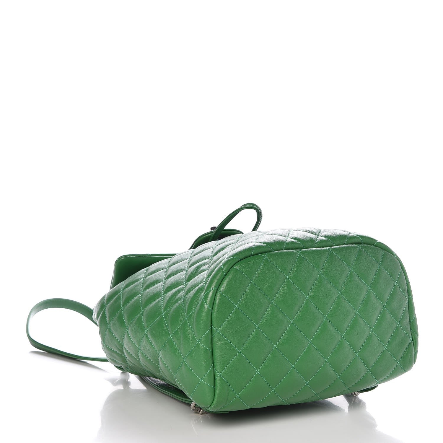 Chanel Lambskin Quilted Small Urban Spirit Backpack Green 4 of 13