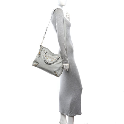 Balenciaga Agneau Giant 12 Gold Hardware Velo Gris Glace 2 of 11