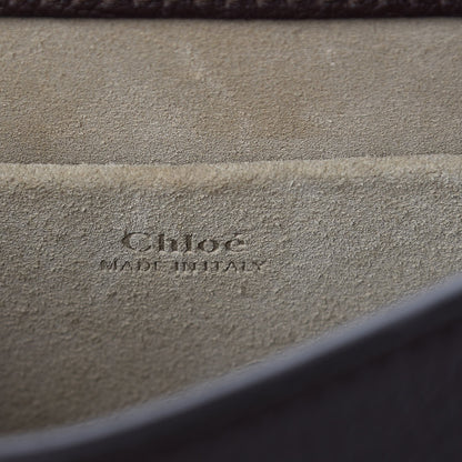 Chloe Calfskin Suede Small Nile Bracelet Bag Carbon Brown 6 of 8