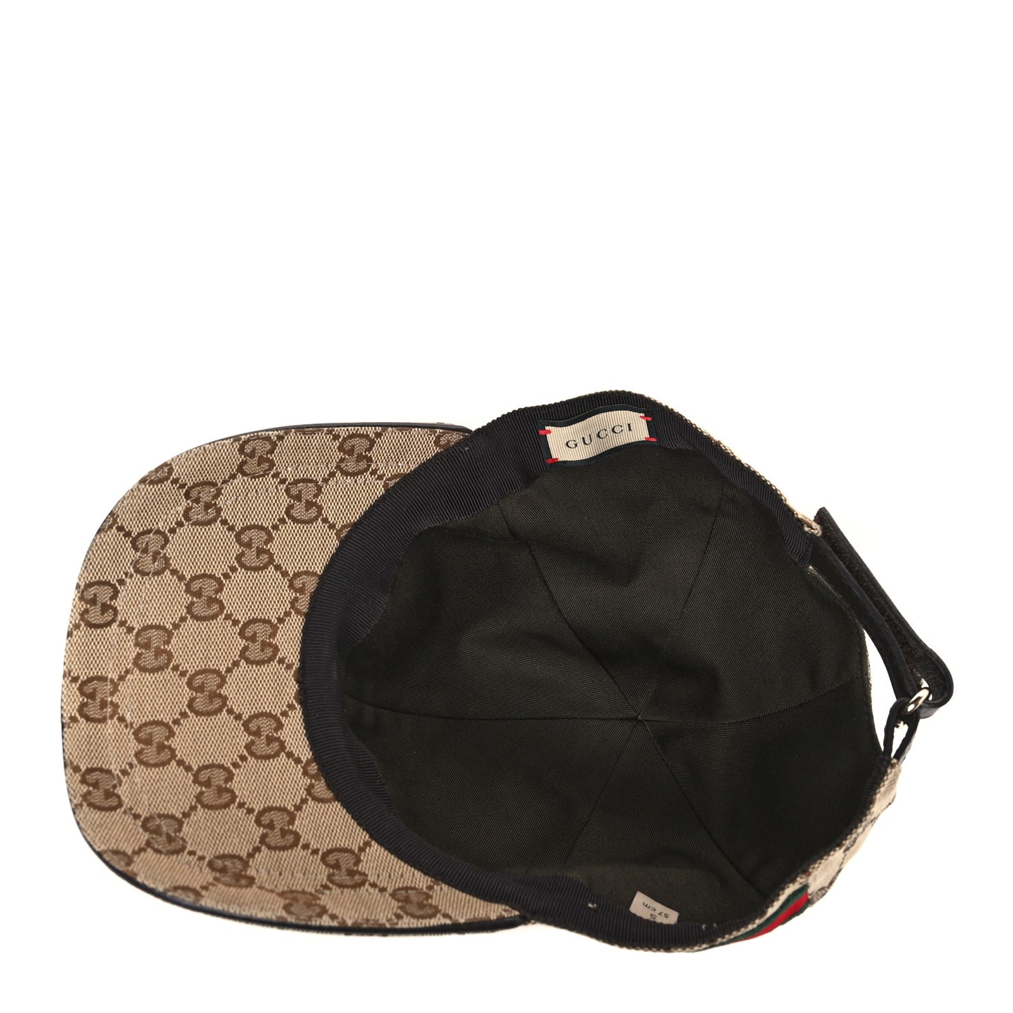 Monogram Web Baseball Hat S Beige Cocoa