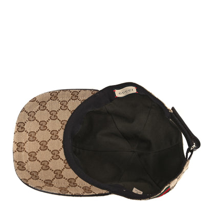Gucci Monogram Web Baseball Hat S Beige Cocoa 6 of 8