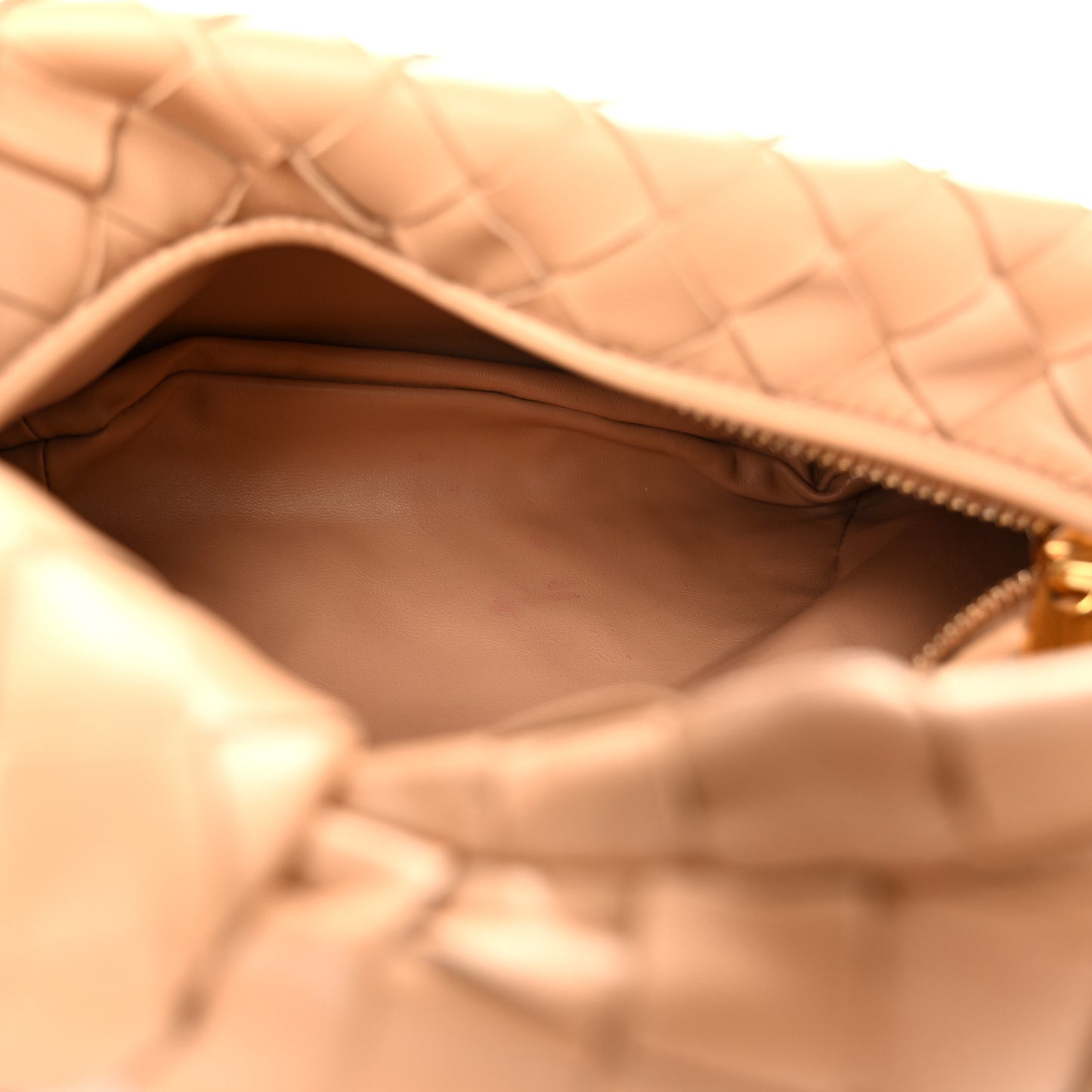 Nappa Intrecciato Mini Jodie Almond