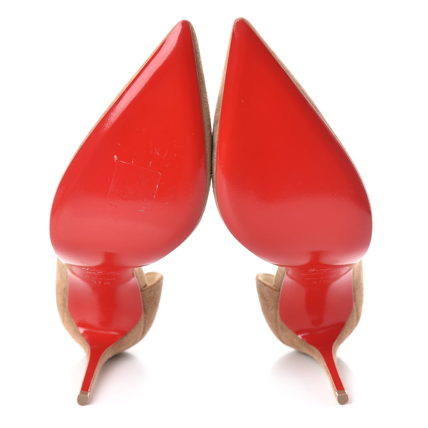 Veau Velours Iriza 100 Pumps 37.5 Cappuccino