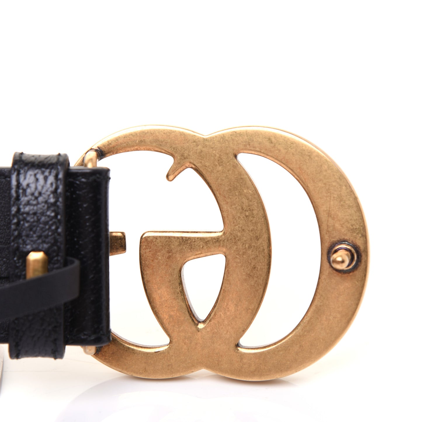Textured Calfskin Double G 40mm Belt 95 38 Black