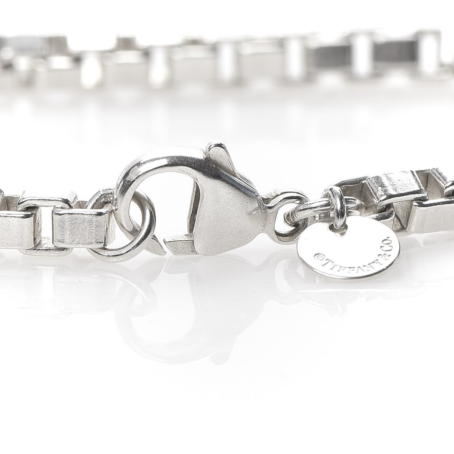 Sterling Silver 4mm Venetian Link Bracelet