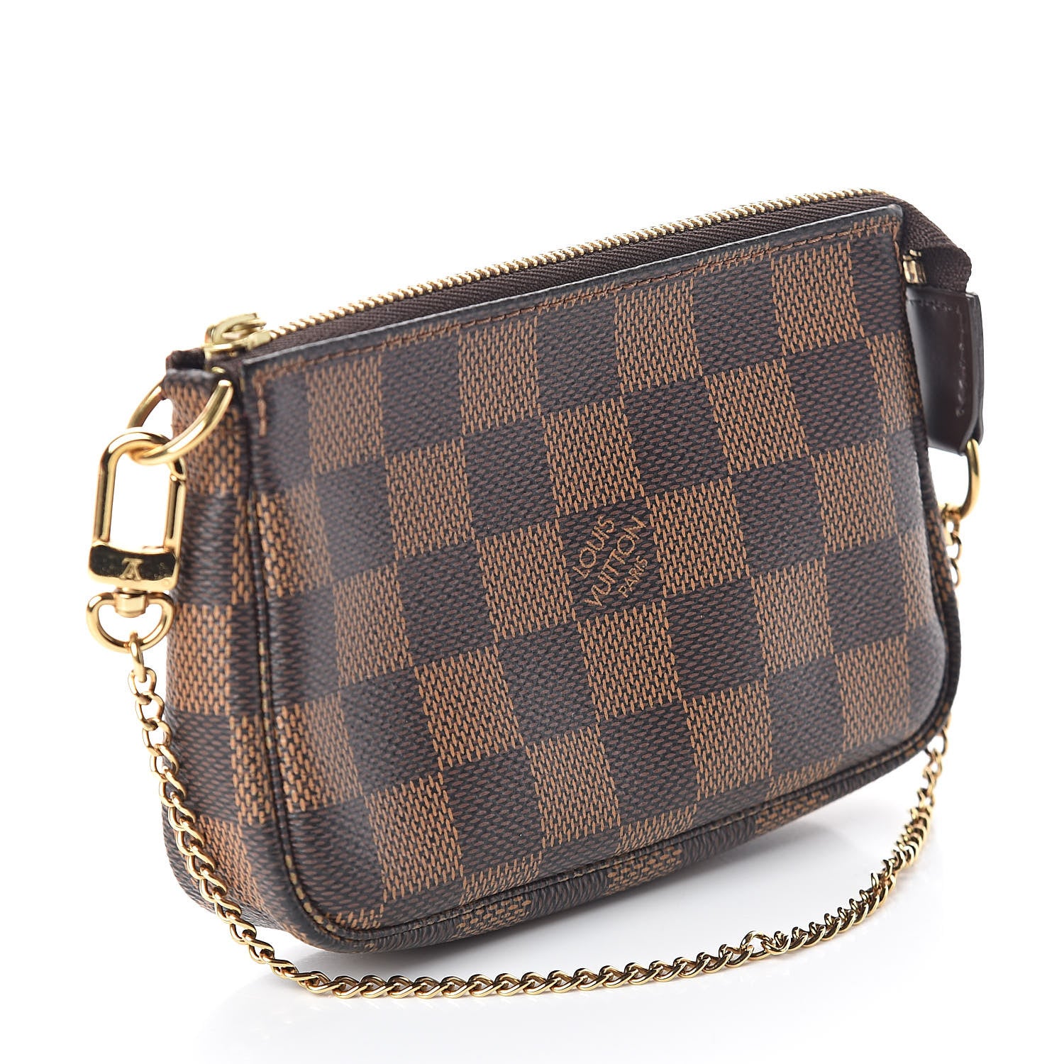 Louis Vuitton Damier Ebene Mini Pochette Accessories 3 of 7