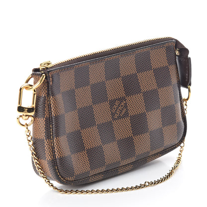 Louis Vuitton Damier Ebene Mini Pochette Accessories 3 of 7