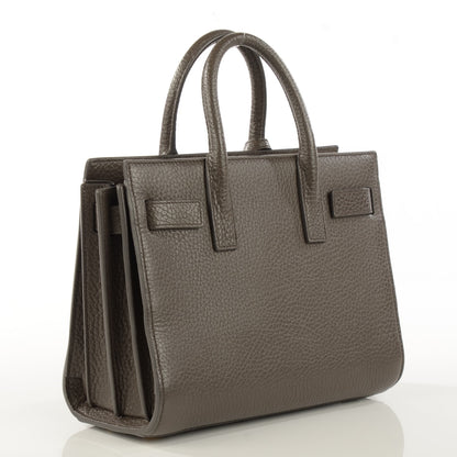 Saint Laurent Calfskin Nano Sac de Jour Grey 3 of 6