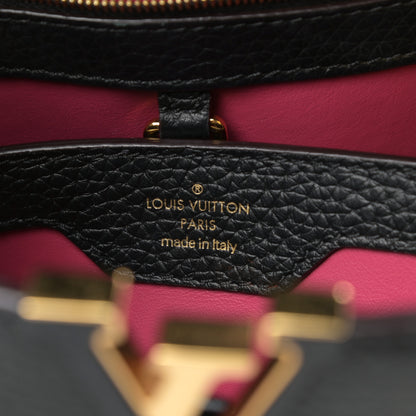 Louis Vuitton Taurillon Capucines BB Black 6 of 9