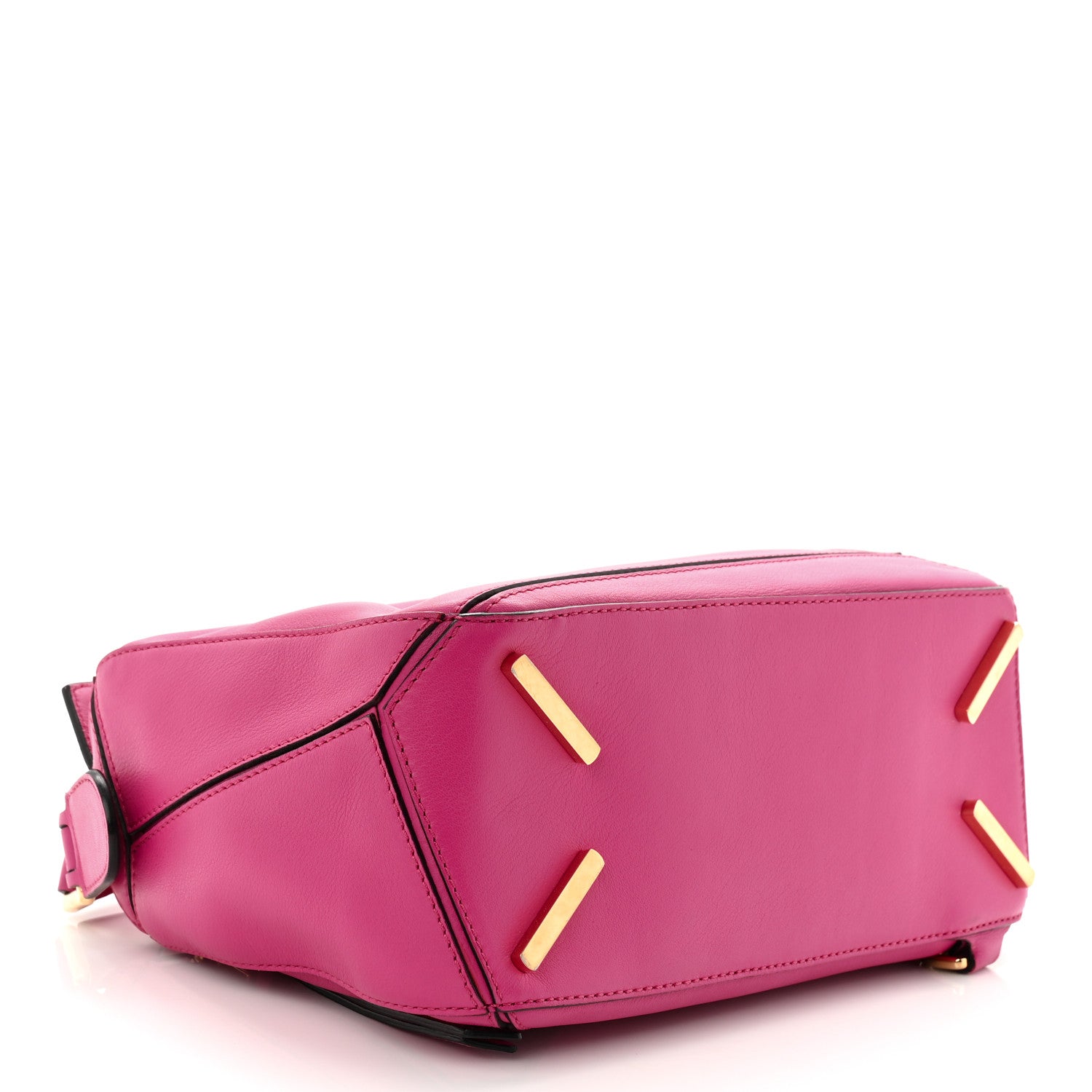 Loewe Calfskin Small Puzzle Bag Fuchsia 4 of 10