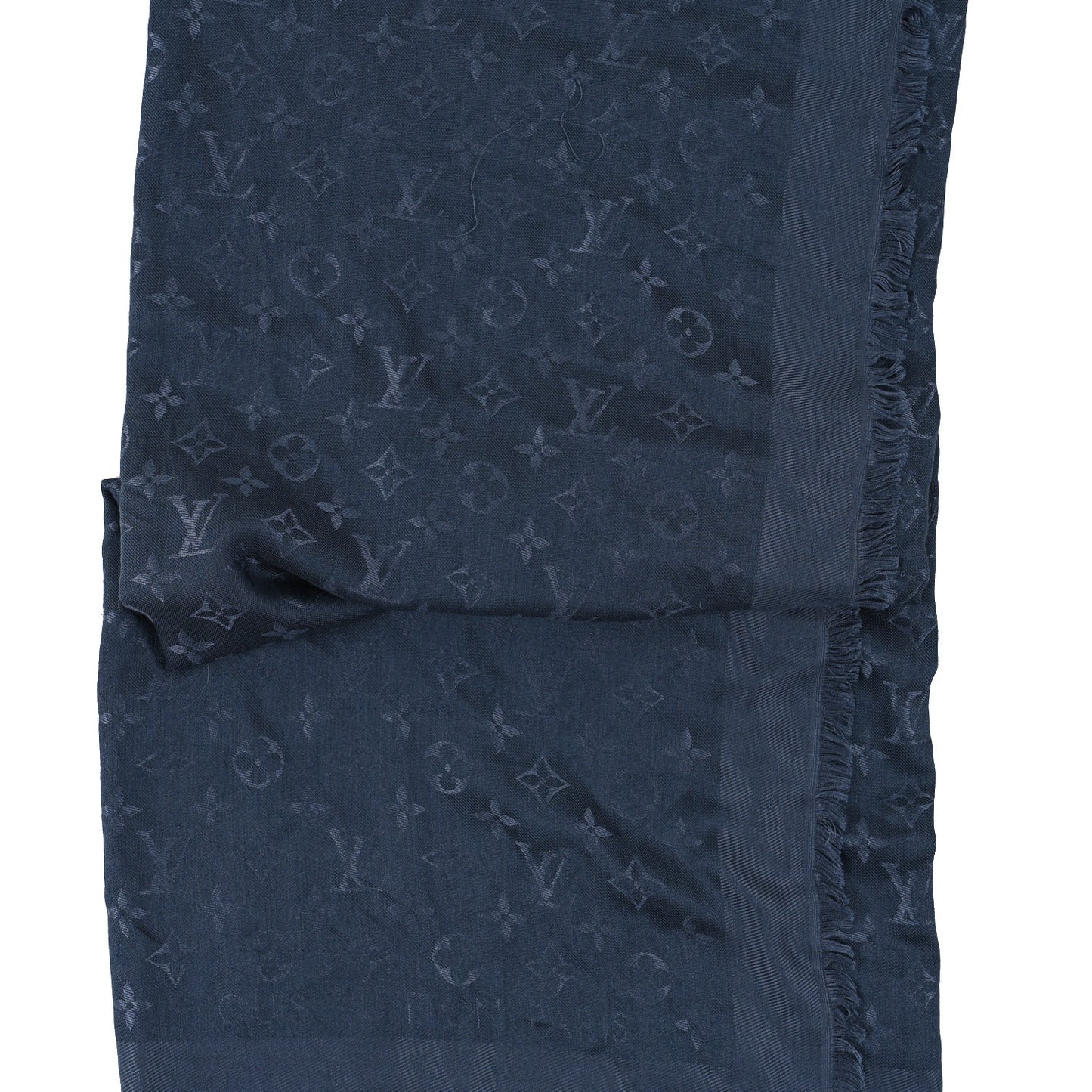 Monogram Silk Wool Shine Shawl