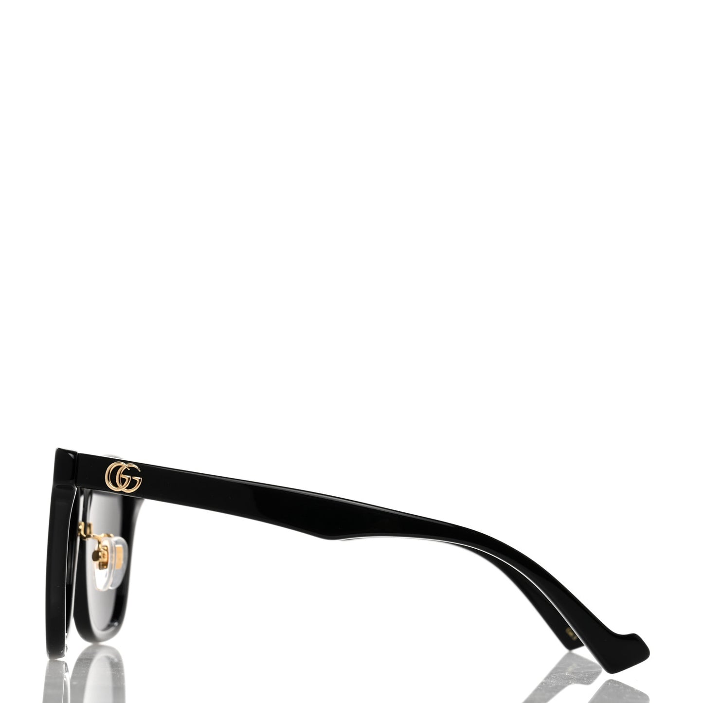 Acetate Square Frame Sunglasses GG1000SK Black