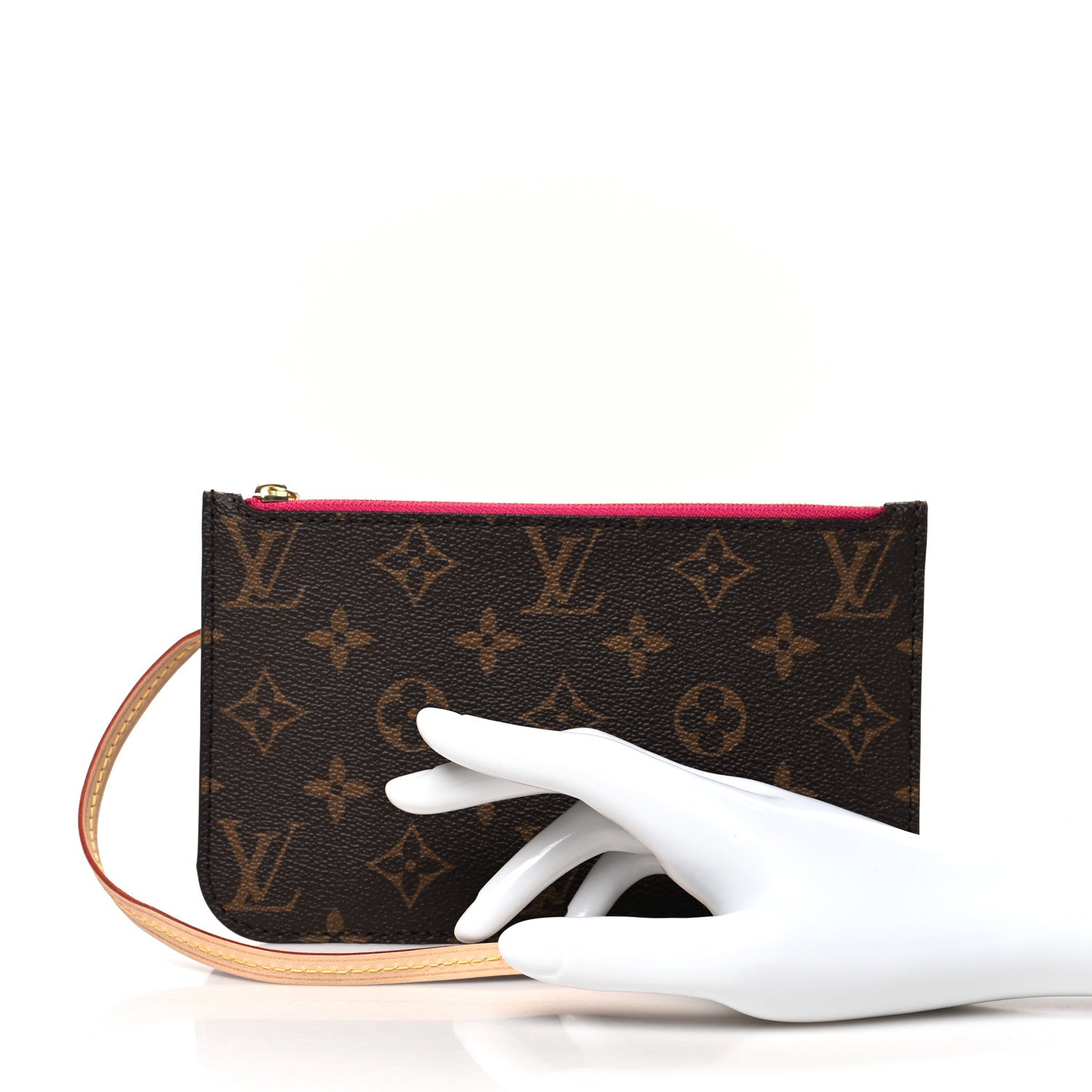 Louis Vuitton Monogram Neverfull PM Pochette Pivoine 2 of 7