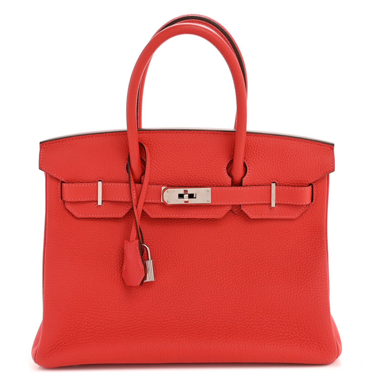 Hermes Togo Birkin 30 Rouge Pivoine 1 of 12