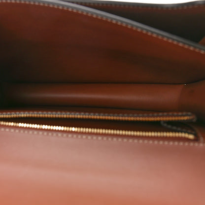 Burberry Velvet Calfskin Monogram Medium TB Chain Bag Dark Brown 6 of 10
