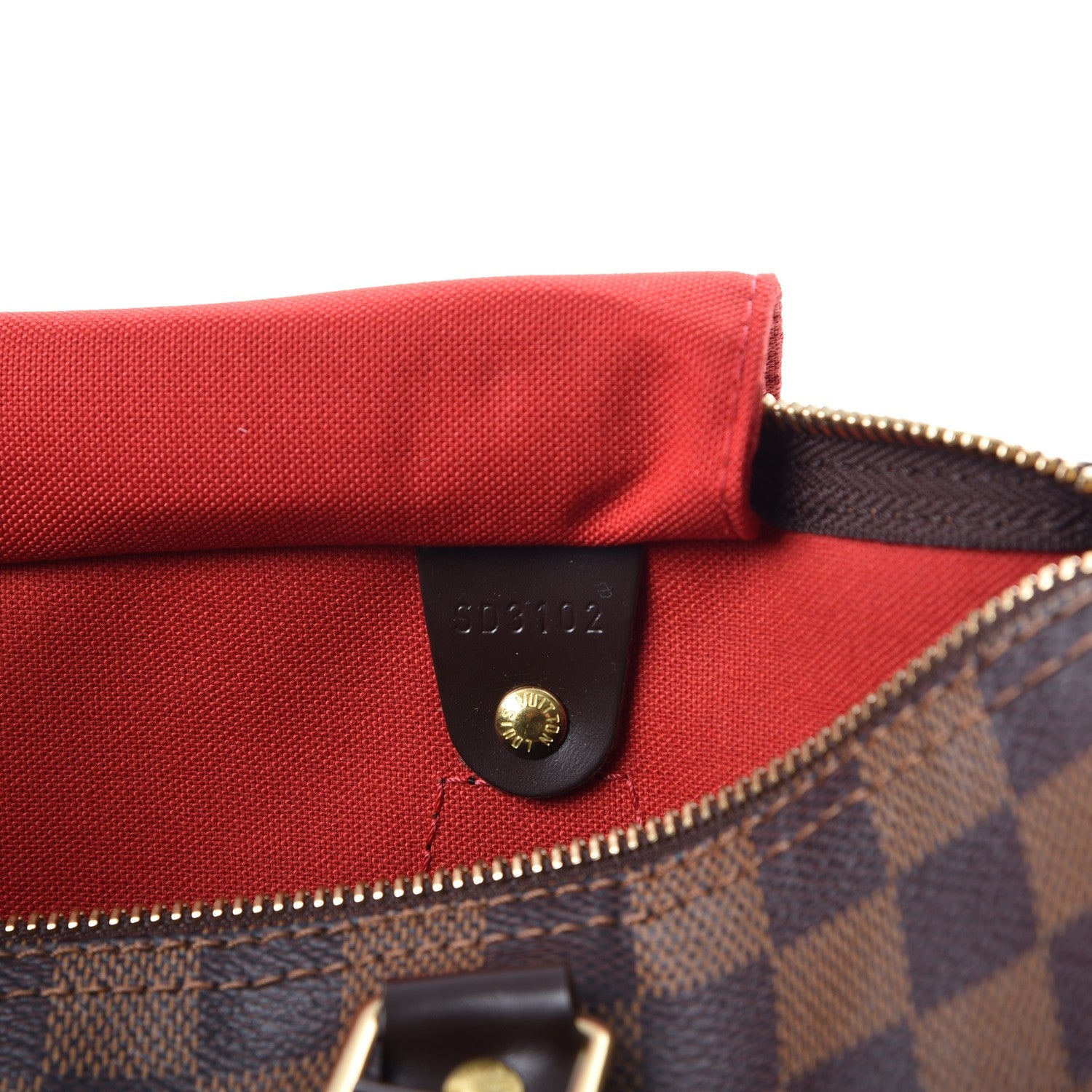 Louis Vuitton Damier Ebene Speedy 30 7 of 9