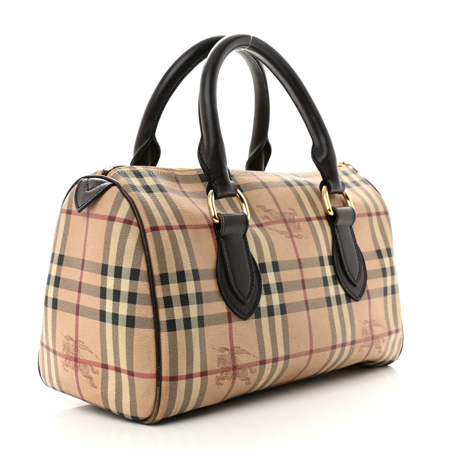 Haymarket Check Small Chester Bowling Bag Chocolate