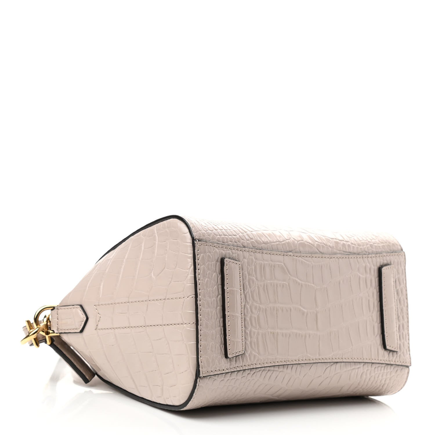 Givenchy Calfskin Crocodile Embossed Mini Antigona Dune 4 of 10